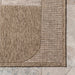 Geometric Tan Indoor Outdoor Rug 60x90 cm