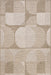 Geometric Tan Indoor Outdoor Rug 60x90 cm