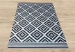 Geometric Triangle Pattern Indoor Outdoor Area Rug