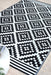 Geometric Triangle Pattern Indoor Outdoor Area Rug