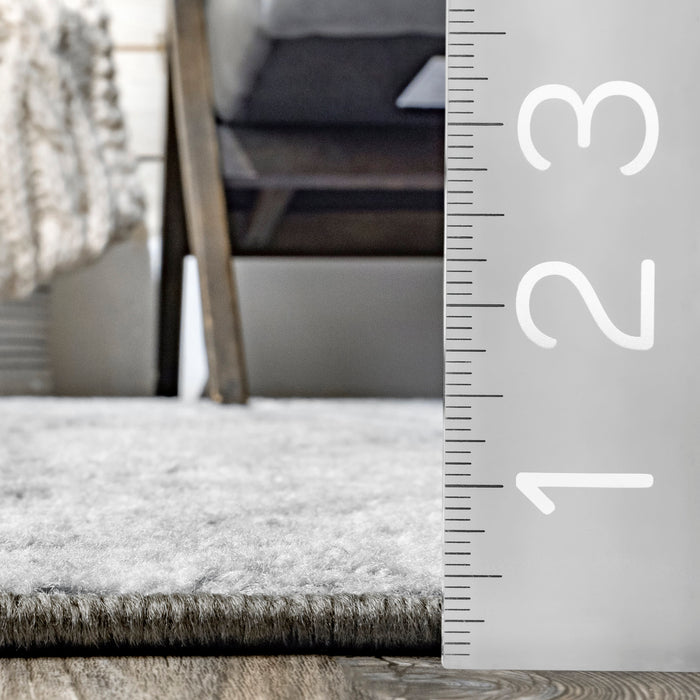 Glen Grey Striped Non-Slip Area Rug 140x200 cm