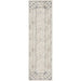 Glitz GLZ03 Modern Abstract Border Marble Distressed Metallic Shimmer Hi-Low Textured Soft-Touch Polyester Ivory/Taupe/Beige/Blue/Grey Rug