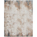 Glitz GLZ06 Modern Abstract Distressed Metallic Shimmer Hi-Low Textured Soft-Touch Polyester Taupe/Blue/Grey/Cream/Multicolour Rug