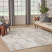 Glitz GLZ06 Modern Abstract Distressed Metallic Shimmer Hi-Low Textured Soft-Touch Polyester Taupe/Blue/Grey/Cream/Multicolour Rug