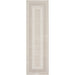 Glitz GLZ07 Modern Abstract Geometric Border Distressed Metallic Shimmer Hi-Low Textured Soft-Touch Polyester Ivory Runner