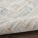 Glitz GLZ07 Modern Abstract Geometric Border Distressed Metallic Shimmer Hi-Low Textured soft-touch Polyester Ivory/Πολύχρωμο Runner