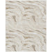 Glitz GLZ22 Modern Abstrakt Ripple Distressed Metallic Shimmer Hi-Low Textured Soft-Touch Polyester Grå/Gull teppe