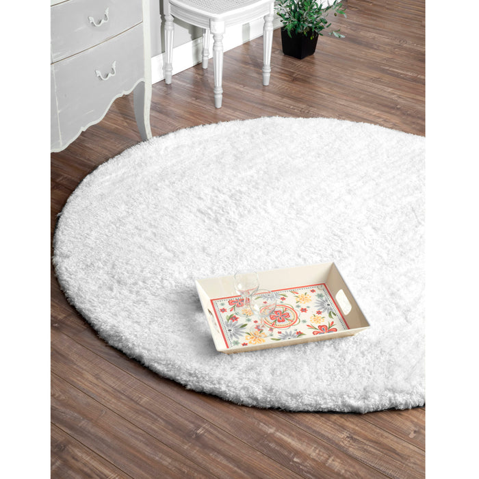 Grace Shag Rug Snow 120x180 cm Design in peluche resistente