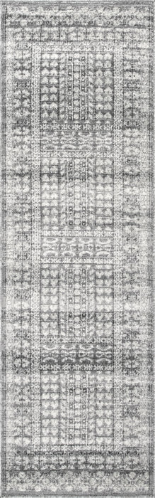 Grecian Frieze Grey Area Rug 120x180 cm