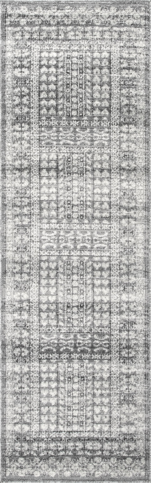 Grecian Frieze Grey Area Rug 120x180 cm