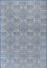 Greek Indoor Outdoor Area Rug 152x244 cm Blue Design