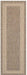 Greek Key Grey Runner Rug