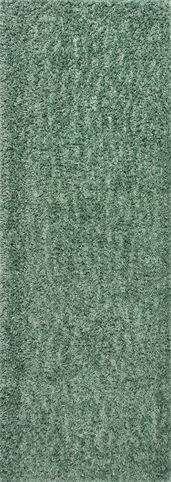 Tappeto a pelo lungo verde 120x180 cm per decorazioni Home glamour