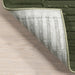 Green Washable Textured Area Rug 120 cm x 180 cm