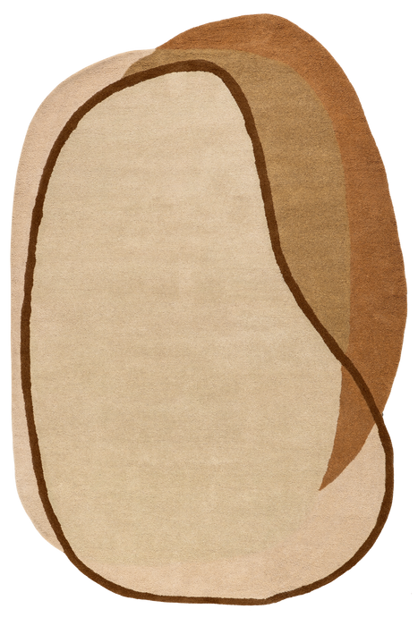 Greenwich Abstract Wool Area Rug 150x240 cm