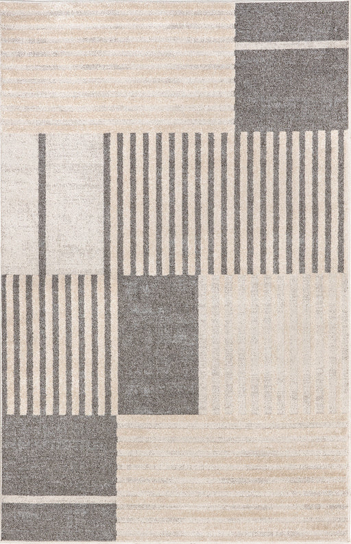 Gretchen Beige Striped Area Rug 160x230 cm