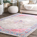 Grey Area Rug for Home with Soft Touch and Durable Fibers