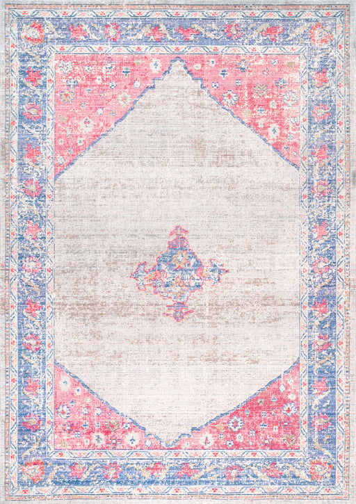 Grey Area Rug for Home with Soft Touch and Durable Fibers