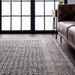 Grey Checkered Diamonds Area Rug 160x230 cm