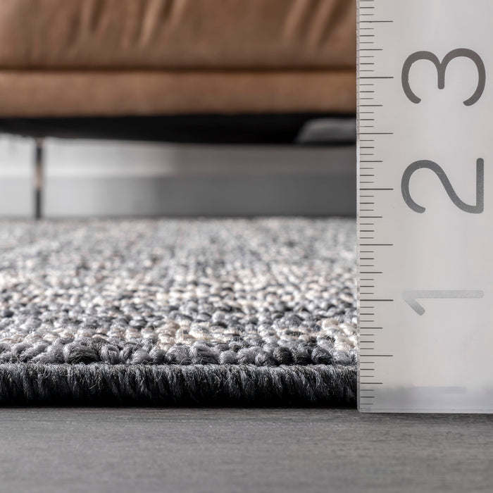 Grey Checkered Diamonds Area Rug 160x230 cm