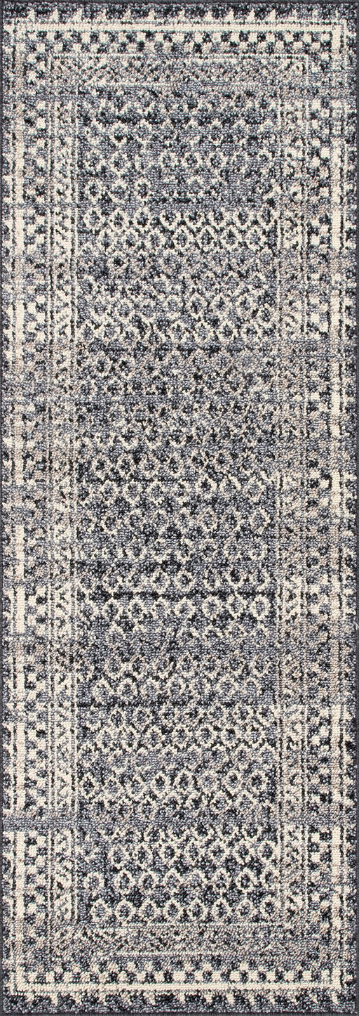 Grey Checkered Diamonds Area Rug 160x230 cm