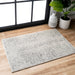 Grey Diamond Pattern Area Rug 150x240 cm
