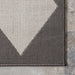 Grey Harlequin Area Rug for Indoor and Outdoor Use