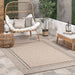 Grey Indoor Outdoor Area Rug 120x180 cm