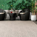 Grey Indoor Outdoor Area Rug 120x180 cm