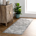 Grey Medallion Area Rug for Home Décor