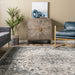 Grey Medallion Pattern Area Rug 150x240 cm