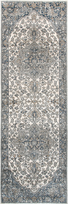 Grey Medallion Pattern Area Rug 150x240 cm