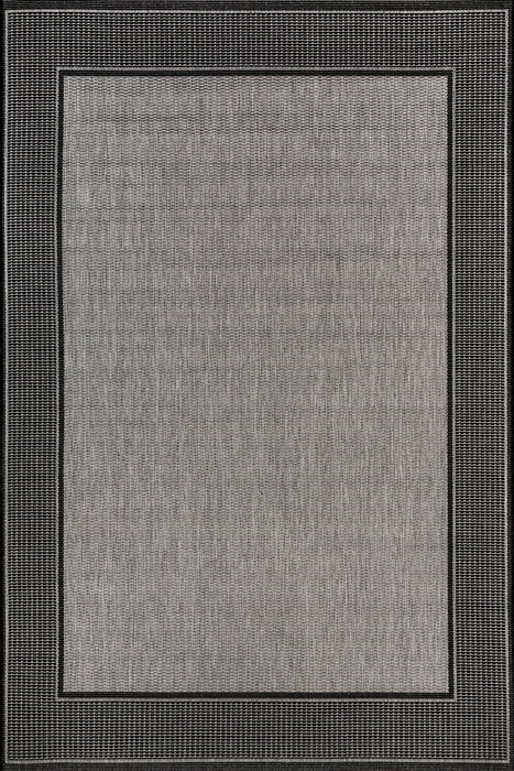 Tappeto per interni ed esterni monocromatico grigio 50x70 cm