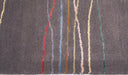 Grey Multi Lines Rug