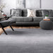 Grey Ombre Area Rug for High Traffic Indoor Spaces