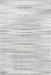 Grey Pinstripe Area Rug 140x200 cm Durable Design