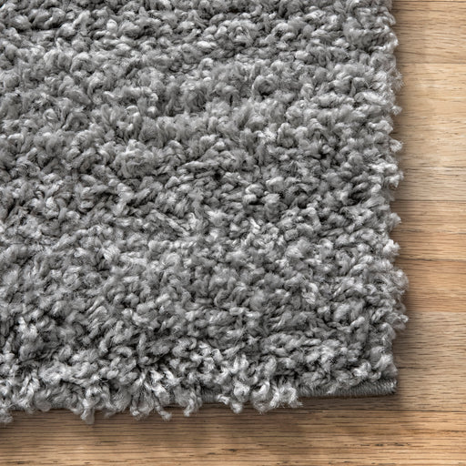 Grey Shag Area Rug 120x180 cm Durable Pet-Friendly Design