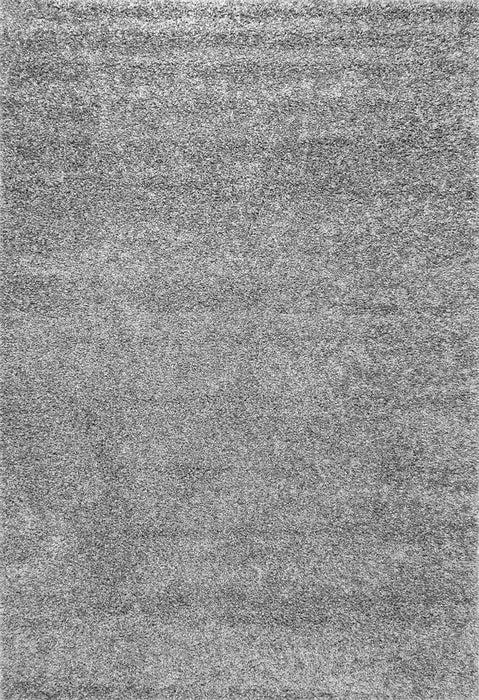 Grey Shag Area Rug 120x180 cm Durable Pet-Friendly Design