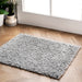 Grijs shag-vloerkleed 120x180 cm Duurzaam synthetisch materiaal