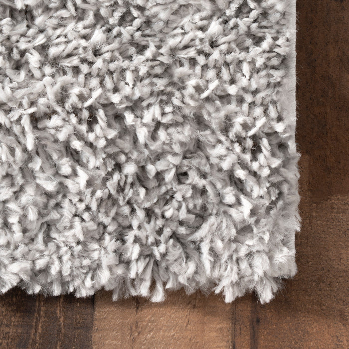 Grey Shag Rug 160x230 cm Durable Soft Texture