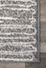 Grey Striped Area Rug for Living Room and Bedroom 160x230 cm
