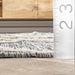 Grey Trellis Area Rug for Contemporary Home Decor