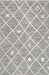 Grey Trellis Area Rug for Contemporary Home Decor