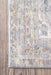 Grey Vintage Trellis Area Rug 160x230 cm