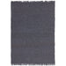 Grove Plain Hand-Woven Jute Flatweave Denim Rug