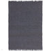 Grove Plain Hand-Woven Jute Flatweave Denim Rug