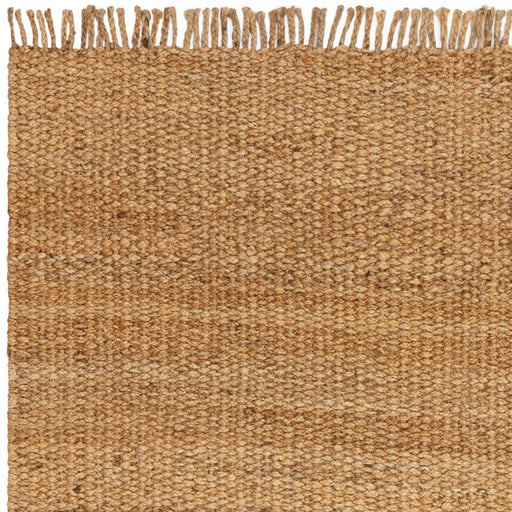 Grove Plain Hand-Woven Jute Flatweave Natural Rug