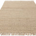 Grove Plain Hand-Woven Jute Flatweave Sand Rug