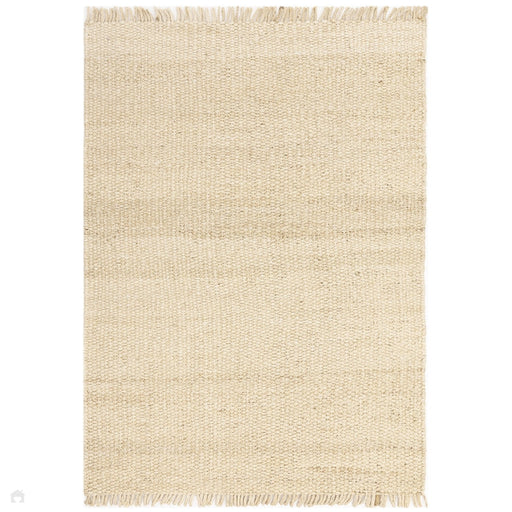 Grove Plain Hand-Woven Jute Flatweave Sand Rug