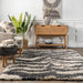 Gwendolyn Ivory Zebra Shag Area Rug 120 cm x 180 cm